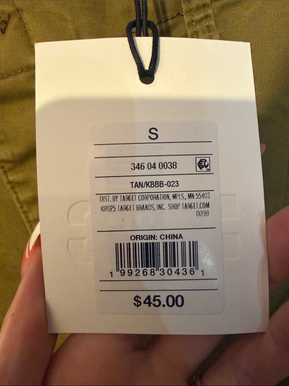 Women’s Olive Green Cargo Pants - Picture 5 of 7